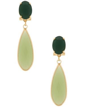 Anton Heunis Drop Earrings - Green