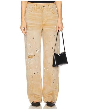 GRLFRND Bella Low Rise Boyfriend En Color Bronce Talla (También En 25) - Neutro