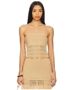 Tularosa Larrin Strapless Top - Natural