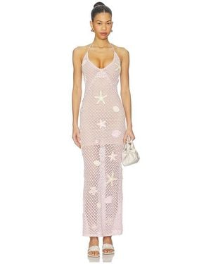 LoveShackFancy Macie Dress - White