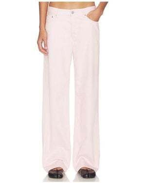 Still Here Everyday Wide Leg Jeans - Pink