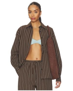 Closed Oversized Shirt - Multicolour