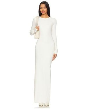 ÉTERNE Maxikleid - Weiß