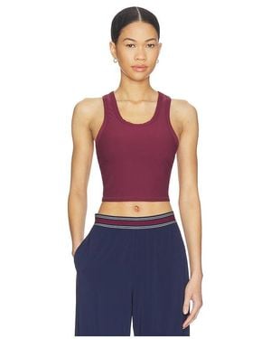 The Upside Peached Sophie Crop Top - Blue