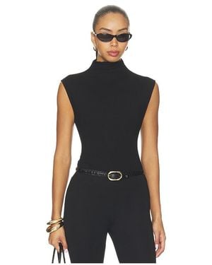 Sold Out NYC The Mock Neck Top - Black