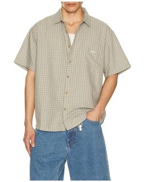 Obey Bigwig Ian Woven Shirt - Blue