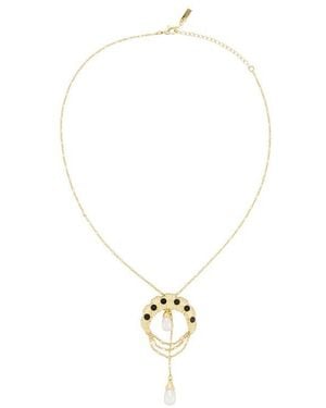 petit moments Collar Colgante Dusk En Color Oro Metálico Talla