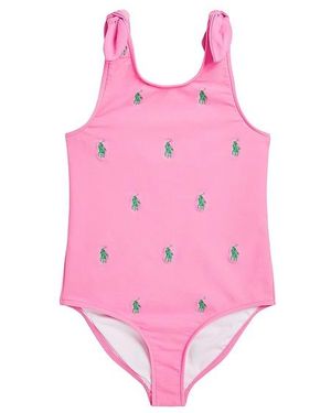Polo Ralph Lauren Badeanzug Pony Schiffli - Pink
