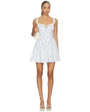 Astr Charlotte Dress - White