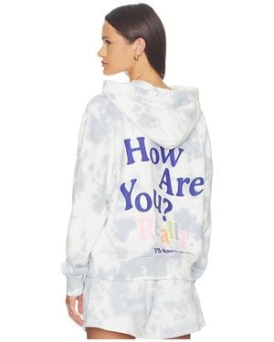 The Mayfair Group How Are You Really? Hoodie - White