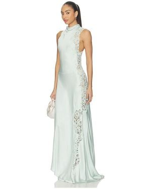 A.L.C. Vestido Josephine En Color Bebe Azul Talla (También En 4, 2, 6, 8) - Blanco