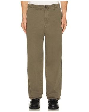 FRAME Cotton Chino Trousers - Green
