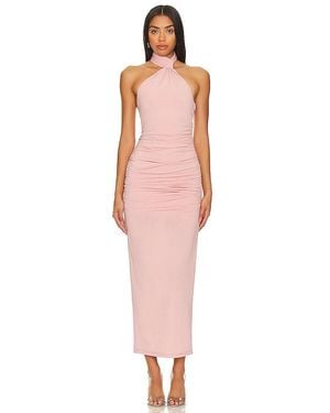 Misha Midi-Kleid Jovie - Weiß