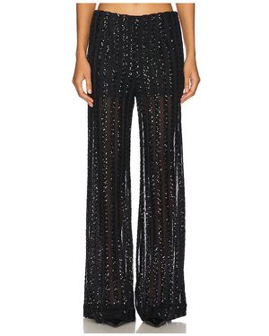 Sans Faff Pailletten-Hose - Schwarz