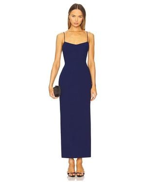 Amanda Uprichard Lawrence Maxi Dress - Blue