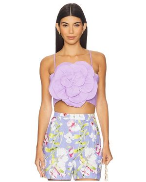 Yumi Kim Bloom Top En Color Lavanda Talla (También En M, Xl) - Blanco