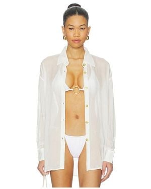 Cin Cin Camisa Abotonada Solace En Color Blanco Talla (También En M, Xs)