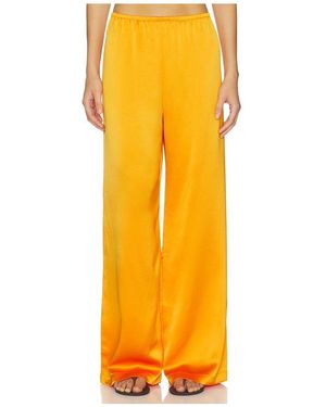 Leset Barb Wide Leg Pant - Orange