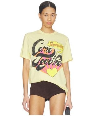 Junk Food Camiseta En Color Amarillo Talla (También En M, S, Xl/1X)