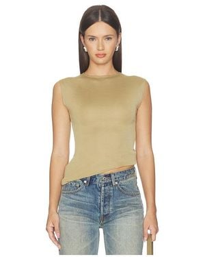 Fear Of God Soft Rib Fitted Tank Top - Blue