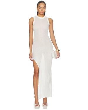 GUIZIO Angel Maxi Dress - White