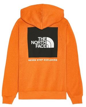 The North Face Box Nse Pullover Hoodie - Orange