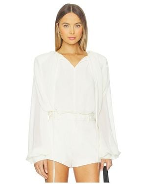 NonChalant Label Sophie Top - White