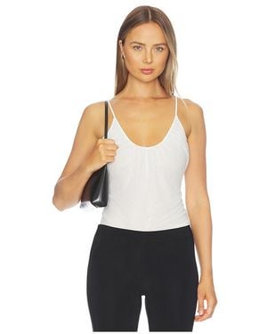 L'Agence 'Agence Gelina Ruched Bodysuit - White