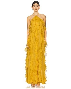 Ronny Kobo Liora Dress - Yellow