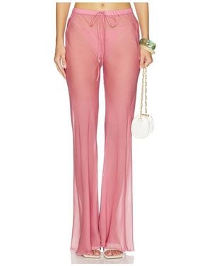 Shani Shemer Kairo Wide Leg Trousers - Pink