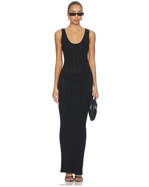 SNDY'S Baha Maxi Dress - Black