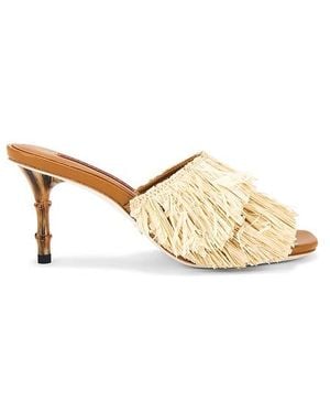 Simon Miller Fringe Playa Bamboo Heel - White