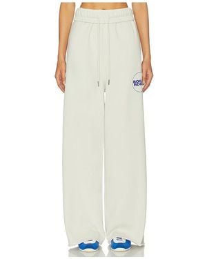 BOILER ROOM Wide Sweatpant - White