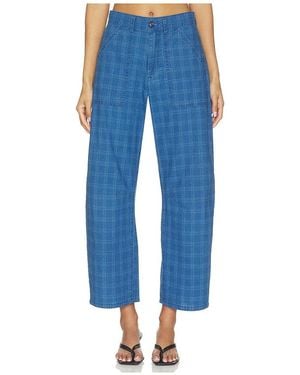 LNA Karierte Hose Cross Creek - Blau