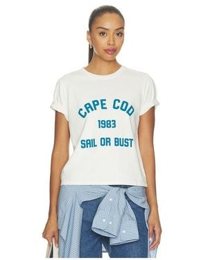 DEPARTURE Cape Cod 1983 Boxy Tee - White