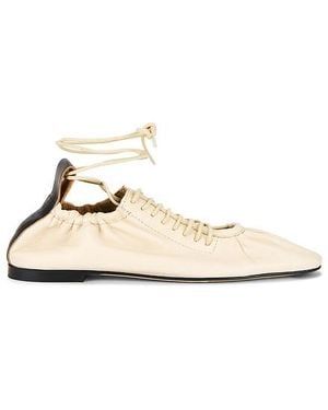 Miista Consuelo Baillerina Flat - White