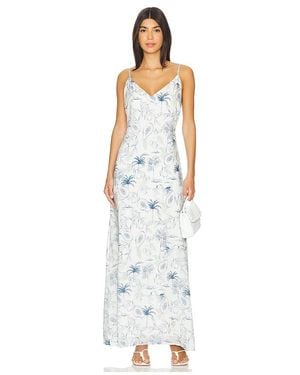 SNDY'S Pomelo Maxi Dress - White