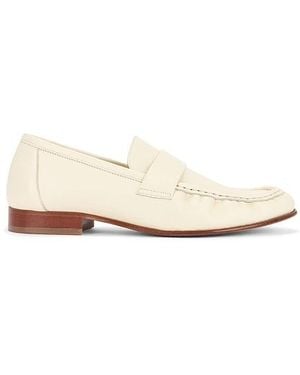 Mansur Gavriel Ruched Loafer - White