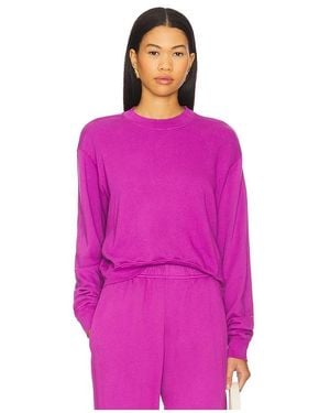 Michael Lauren Exon Crew Neck Pullover - Pink