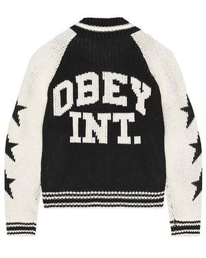 Obey Int. Cowichan Jumper - Black