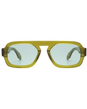 Elisa Johnson Mini Jane Sunglasses - Green