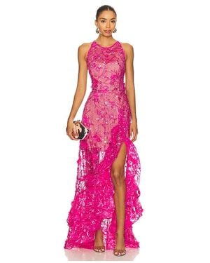 Bronx and Banco X Revolve Sicilia Sequin Maxi Dress - Pink