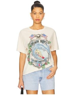 Daydreamer Beach Boys Surf Patrol Boyfriend Tee - White