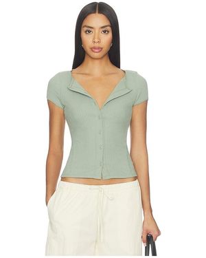 Free People PULL MOST WANTED en Sage - Multicolore