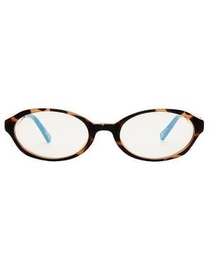 Le Specs Lunettes De Soleil Lunita En - Marron