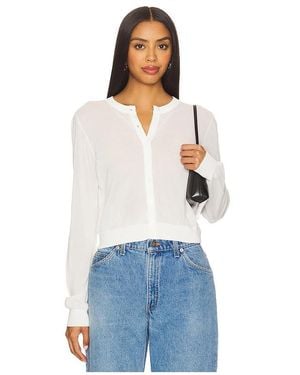 White + Warren Cardigan - Weiß
