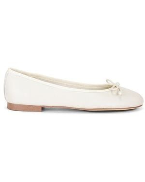 Tony Bianco Comma Ballet Flat - White