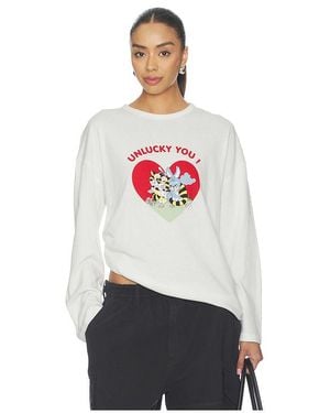KENZO Gots Cartoon Long Sleeves T-Shirt - White