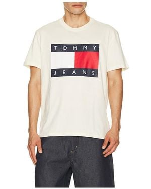 Tommy Hilfiger Big Flag Tee - White