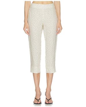 AEXAE Linen Capri Pant - Natural